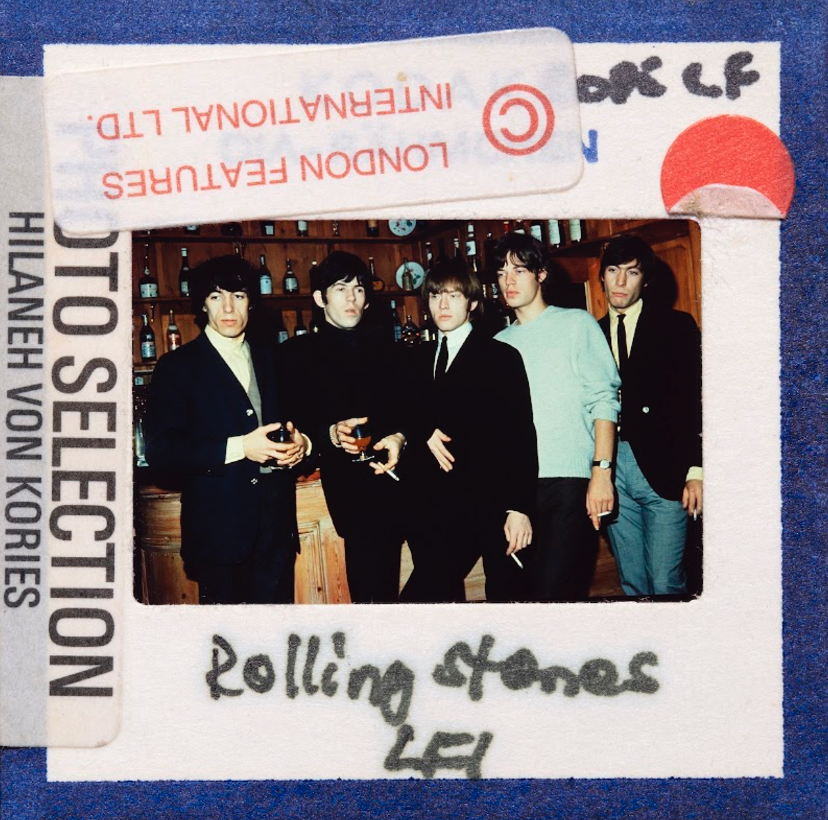The Stones at a London Bar