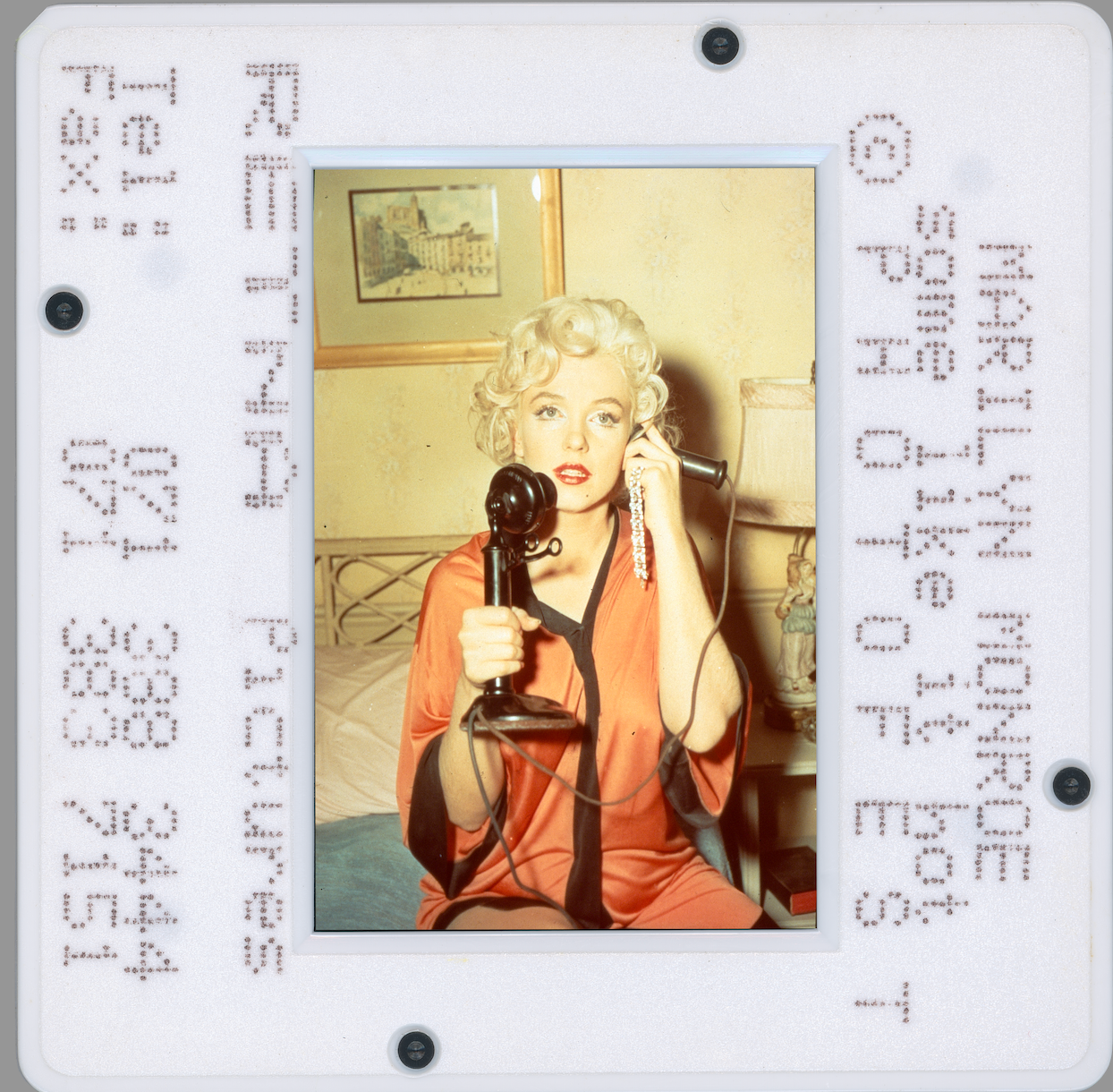 Marilyn Monroe on the telephone in Some Like it Hot