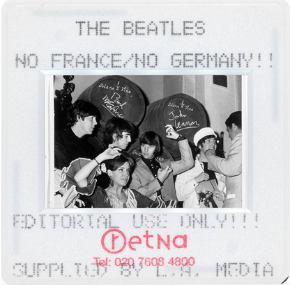Print of a Candid shot of The Beatles