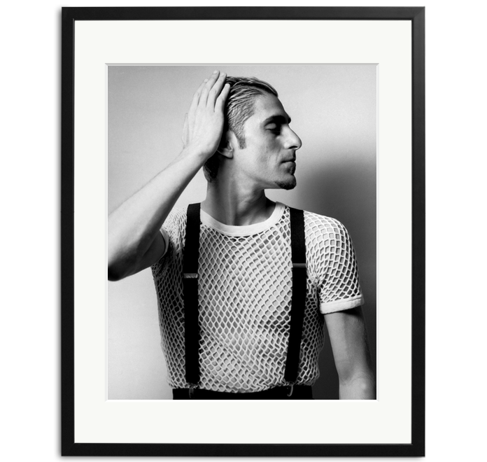 Print of Perry Farrell in Miami, 1991