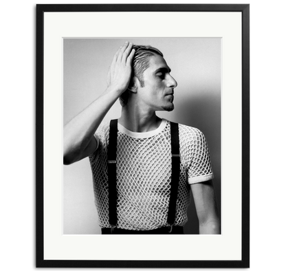 Print of Perry Farrell in Miami, 1991