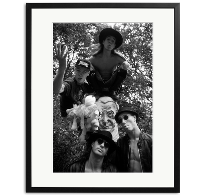 Print of the Red Hot Chili Peppers in Amsterdam, 1989