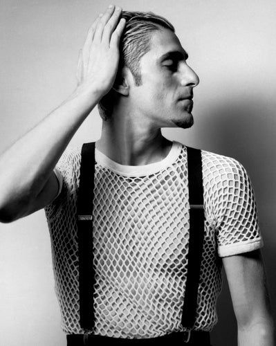 Print of Perry Farrell in Miami, 1991