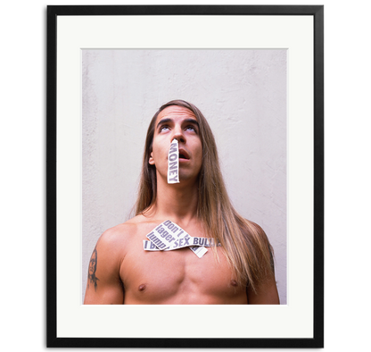 Print of Anthony Kiedis in Amsterdam, 1989